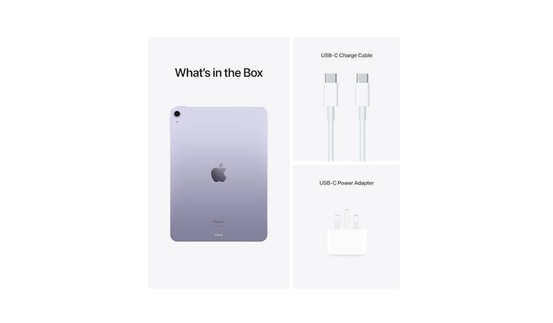 Apple iPad Air 10.9-inch 64GB Wi-Fi - Purple (MME23ZP/A) - 03
