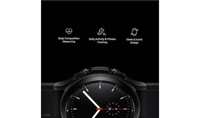 Samsung Galaxy Watch4 Classic Bluetooth 42mm Smart Watch - Stainless Steel Black (IMG 6)
