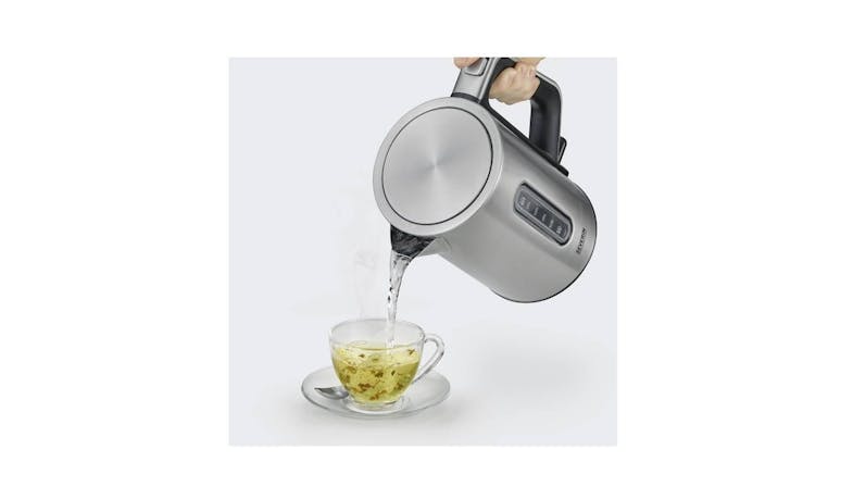 Severin WK 3416 1.7 Litre Electric Kettle - Stainless Steel (Full View)