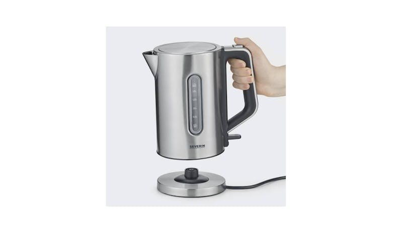 Severin WK 3416 1.7 Litre Electric Kettle - Stainless Steel (01)
