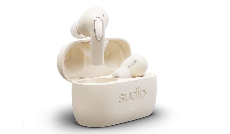 Sudio E2 True Wireless Earphones - Chalk (IMG 1)