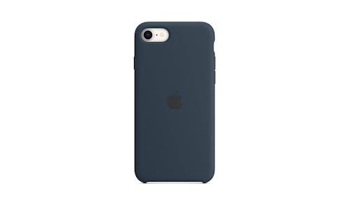 Apple iPhone SE Silicone Case - Abyss Blue (IMG 1)