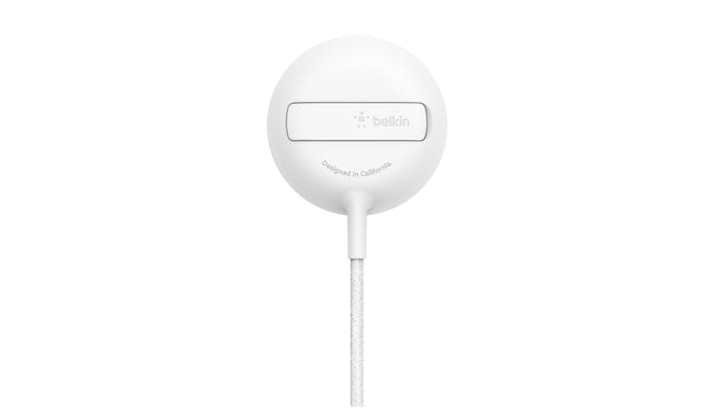 Belkin Boostcharge Pro Portable Wireless Charger Pad with MagSafe 15W - White(4)