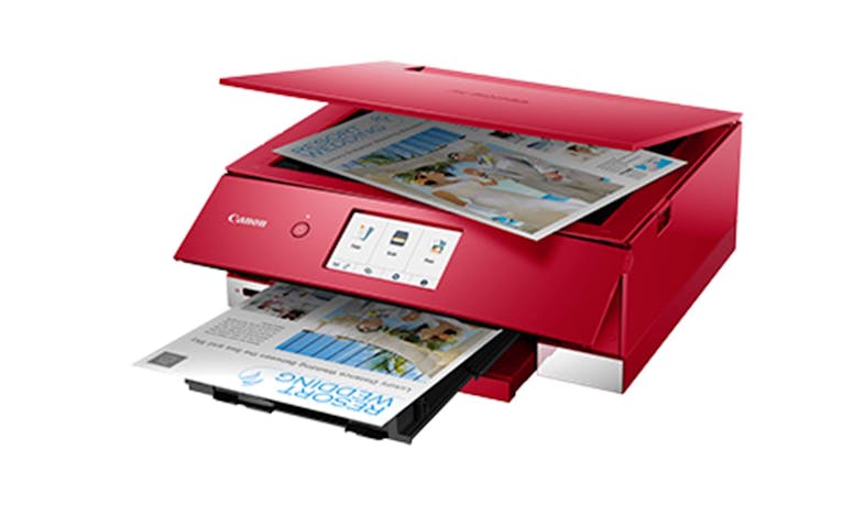 Canon Pixma TS8370a All-in-One Printer - Red (IMG 8)