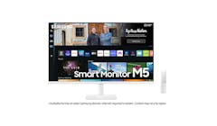 Samsung 32 inch M5 Smart Monitor – White (LS32BM501EEXXS) - Main