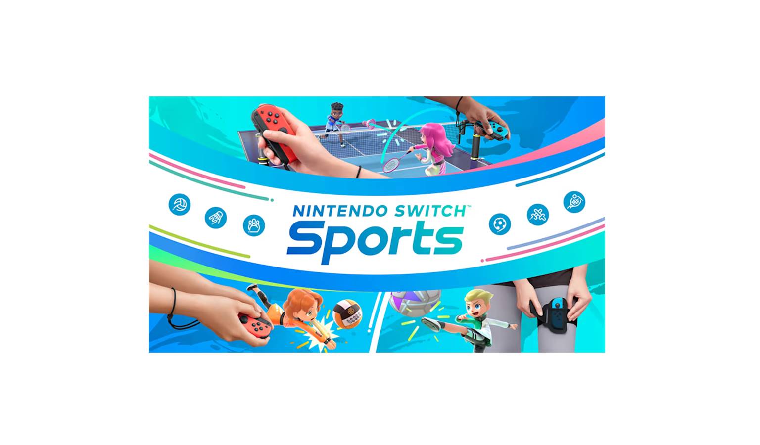 Nintendo Switch Sports With Leg Strap GameHarvey Norman Harvey