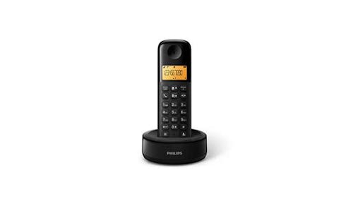 Philips Cordless phone - Black (D1601B/90) - Main