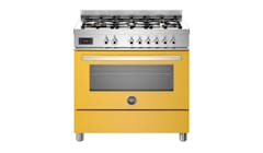 Bertazzoni Professional 90cm Freestanding Range Cooker - Yellow (PRO96L1EGIT)