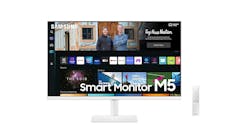 Samsung 27-Inch Flat Monitor with Smart TV Experience - White (LS27BM501EEXXS)