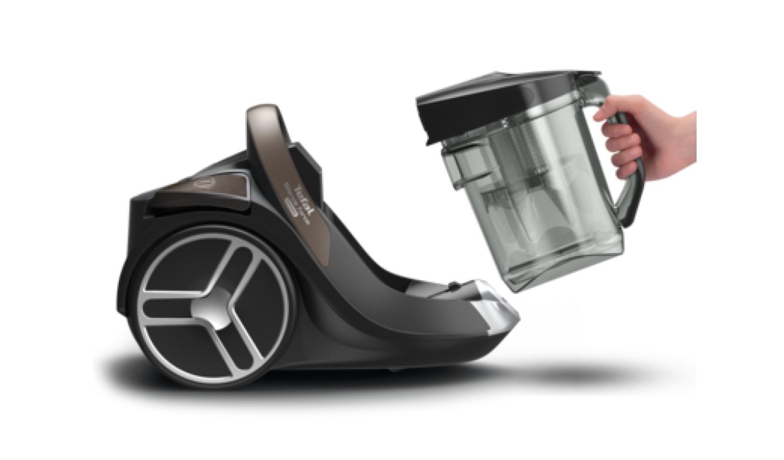 Tefal TW7260 Silence Force Cyclonic Bagless Vacuum Cleaner Harvey