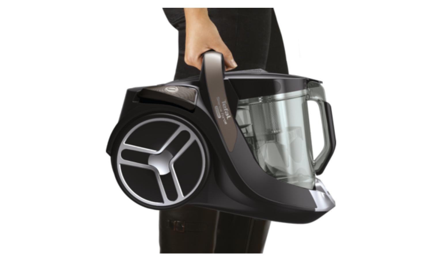 Tefal TW7260 Silence Force Cyclonic Bagless Vacuum Cleaner Harvey