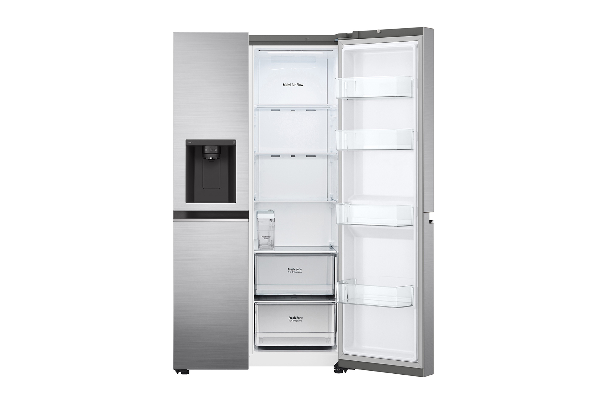 LG 617L SidebySide Refrigerator with Smart Inverter Compressor (GS