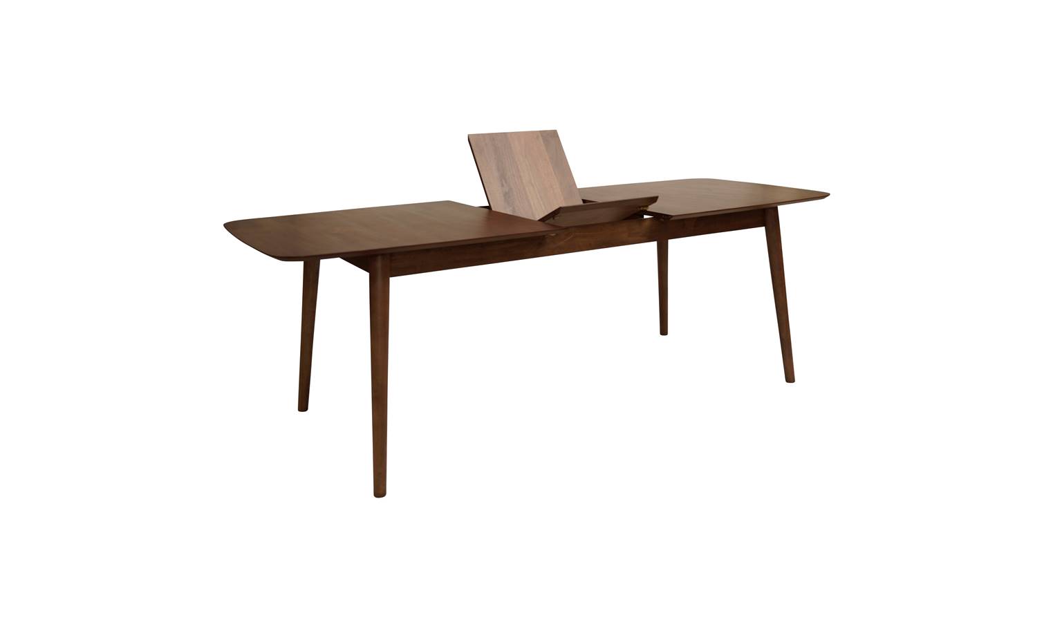 walnut extendable dining table and chairs