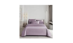 Canopy Nox Fitted Sheet Set Queen - Purple (Main)