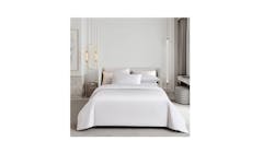 Canopy Nox Fitted Sheet Set Single - White (Main)