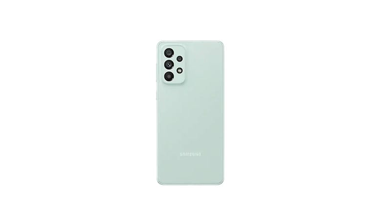 Samsung Galaxy A73 5G (8GB/256GB) Smartphone - Awesome Mint (SM-A736BLGHXSP) - Back View