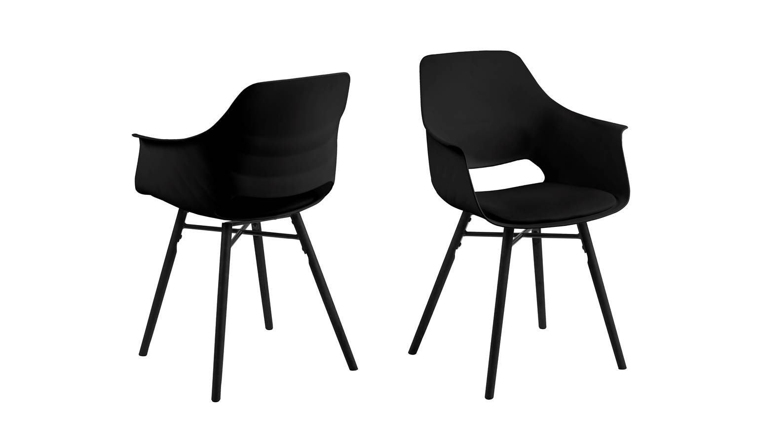 harveys black dining chairs