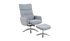 Urban Westfield Fabric Push Back Resting Chair with Footstool (IMG 1)