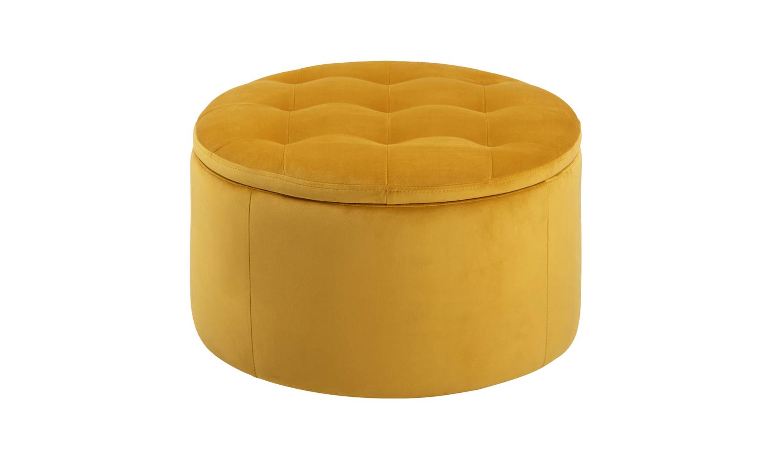 Urban Retina Storage Ottoman with Yellow Cover (Main)