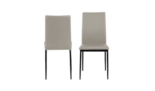 Urban Demina PU leather Dining Chair - Taupe (Main)