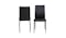 Urban Demina PU leather Dining Chair - Black (Main)