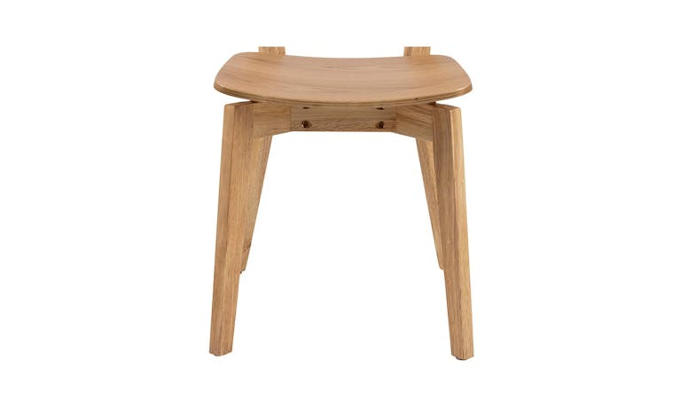 Urban Roxby Dining Chair - Natural Oak (Side View)