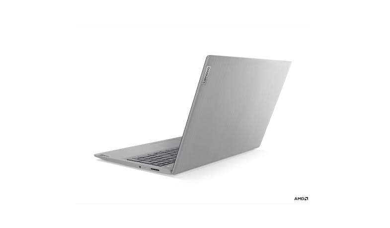 Lenovo IdeaPad 3 15ADA05 (Ryzen 5, 8GB/512GB, Windows 10) 15.6-inch Laptop - Platinum Grey (81W101T5SB) - Back View