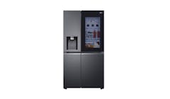 LG 598L Side-by-Side Refrigerator with InstaView Door-in-Door - Matte Black (GS-X5982MC) (IMG 1)