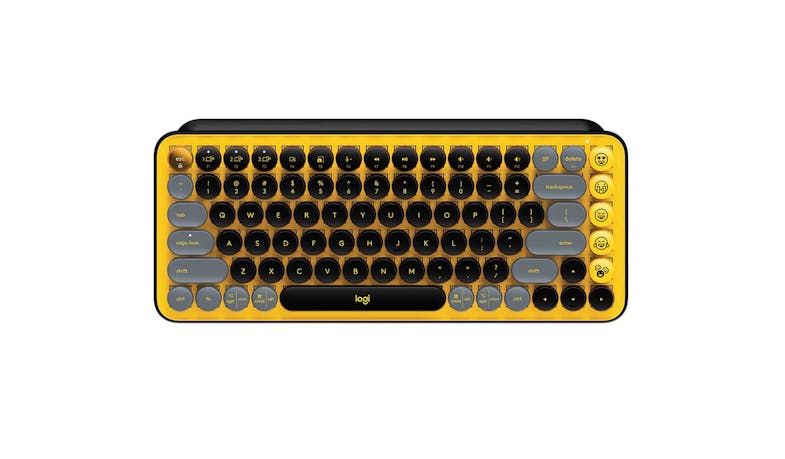 Logitech POP Wireless Mechanical Keyboard - Blast Yellow