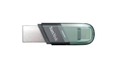 SanDisk iXpand Flash Drive Flip 2-in-1 USB Flash Drive (128 GB) - Sea Green (IMG 1)