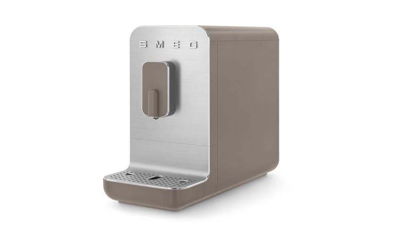 Smeg BCC01 50's Style Espresso Automatic Coffee Machine - Taupe (IMG 2)