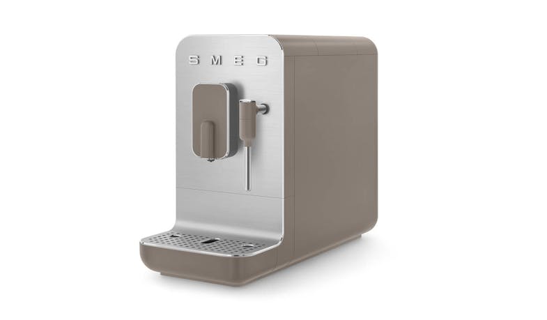Smeg BCC02 50's Style Espresso Automatic Coffee Machine - Taupe (IMG 2)