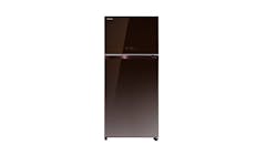 Toshiba 586L Top Mounted Freezer Refrigerator - Premium Gradation Brown (IMG 1)