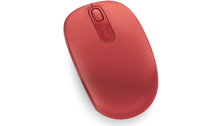 Microsoft Wireless Mobile 1850 Mouse U7Z-00035 - Red (Main)
