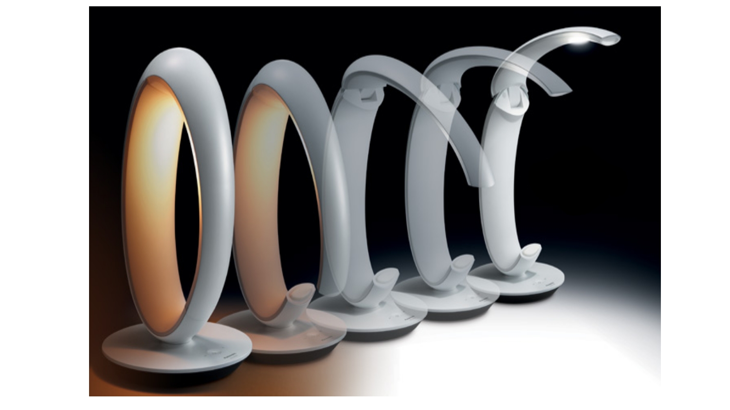 Panasonic SQLE530 LED Desk Lamp White Harvey Norman Singapore