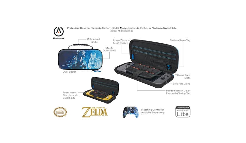 PowerA Protection Case for Nintendo Switch - Midnight Ride (02)