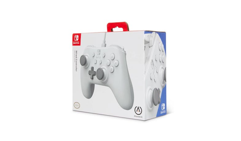 PowerA Wired Controller for Nintendo Switch - White (01)