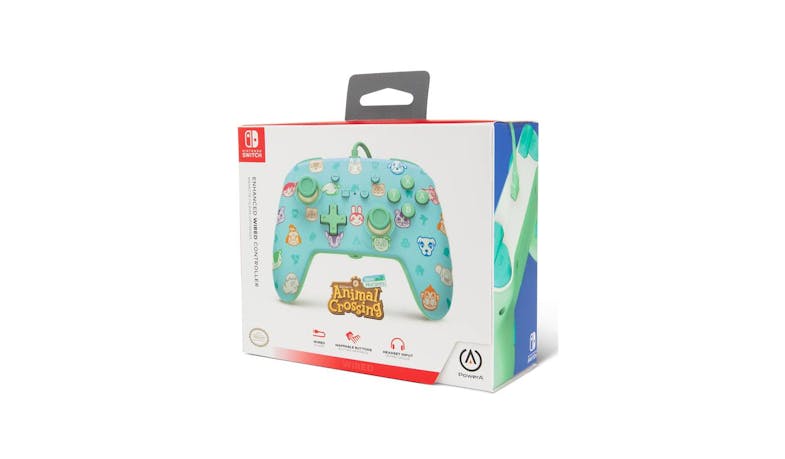 PowerA Enhanced Wired Controller for Nintendo Switch - Animal Crossing (01)