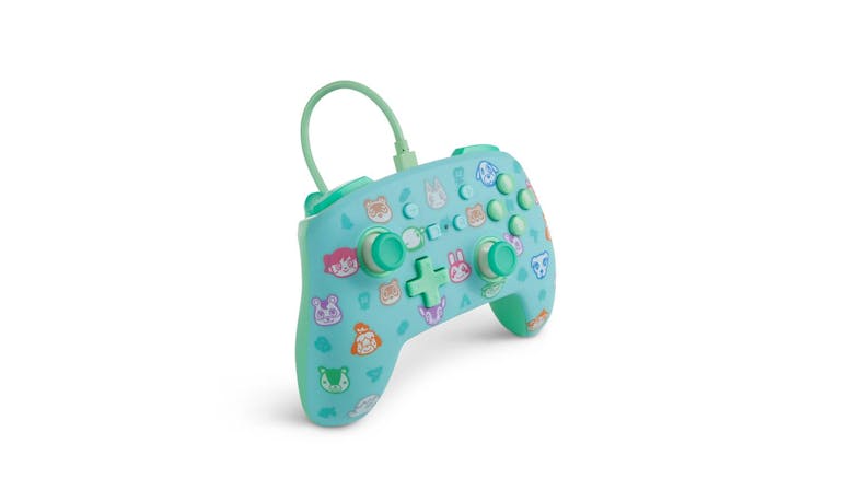 PowerA Enhanced Wired Controller for Nintendo Switch - Animal Crossing (Side View)