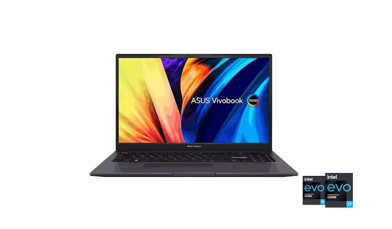 ASUS Vivobook S 15 OLED (K3502ZA-MA299W) 15.6-inch Laptop - Indie Black (IMG 1)