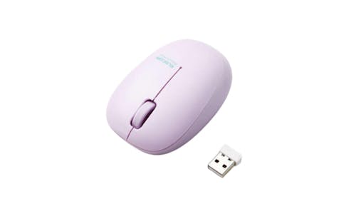 Elecom M-BL20DBSKPU  Wireless Static Sound BlueLED Mouse - Pink