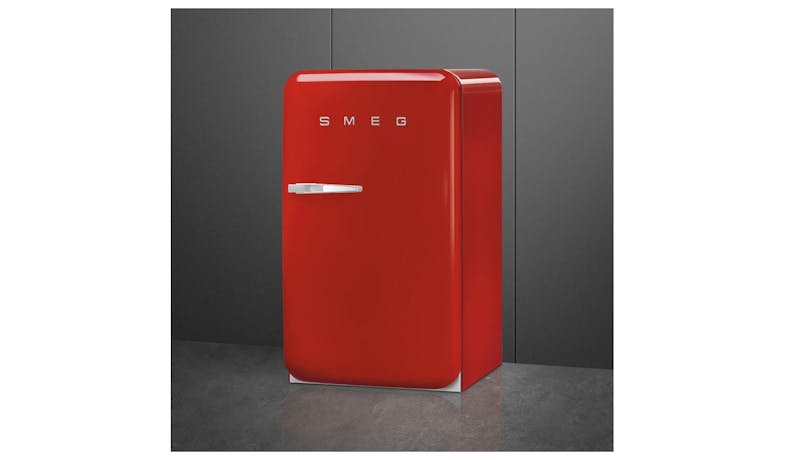 Smeg 135L Refrigerator FAB10HRRD5 - Red