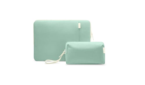 Tomtoc Lady Laptop Sleeve for 14-inch MacBook Pro M1 Pro/Mac - Green
