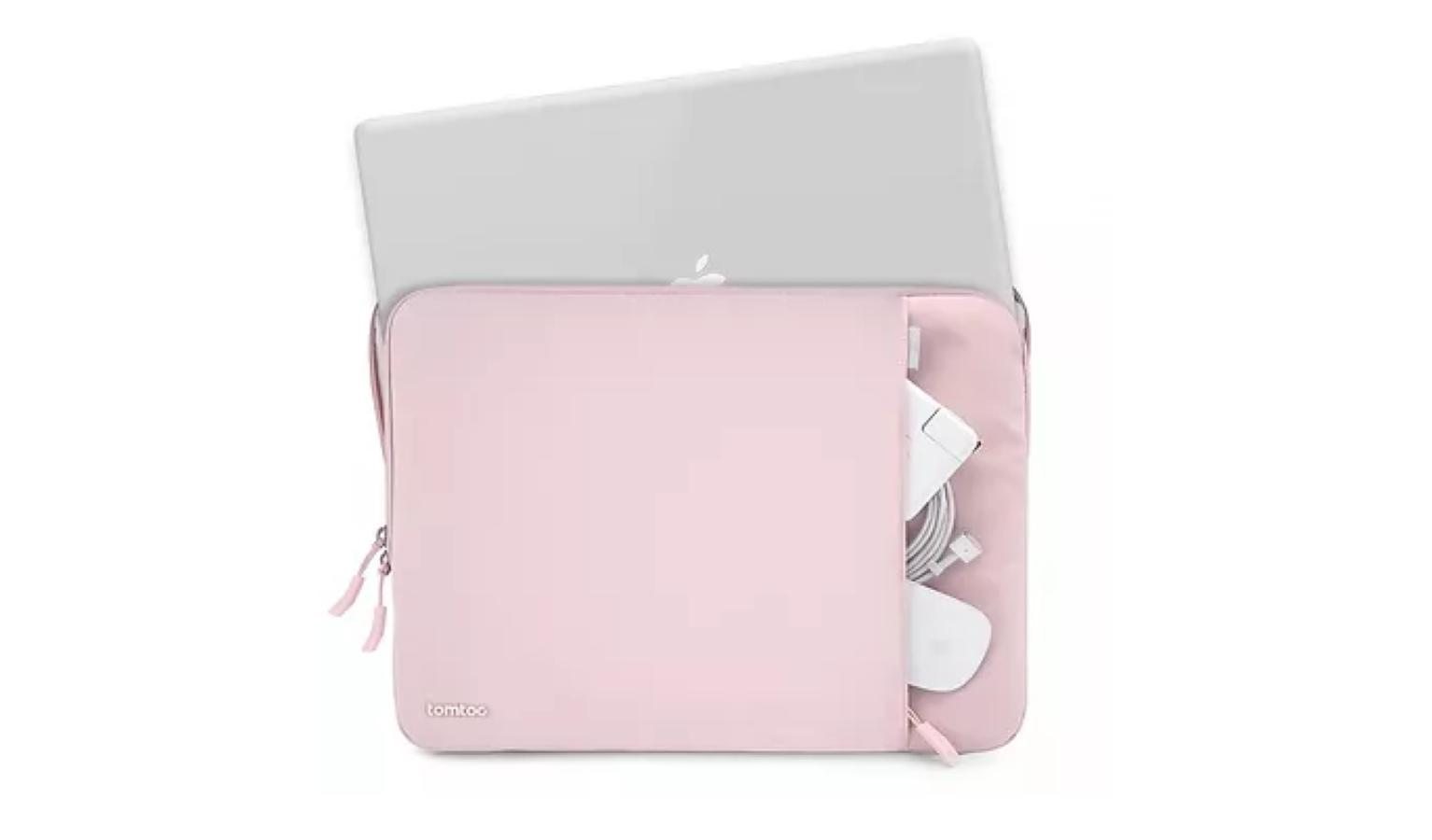 Tomtoc Versatile A13D2C1 Protective 13 Inch Laptop Sleeve Pink