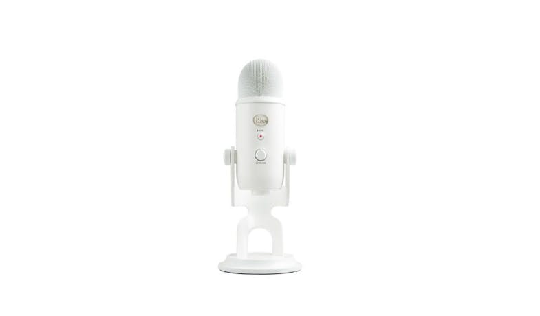 Logitech Blue Yeti Multi Pattern USB Microphone - White