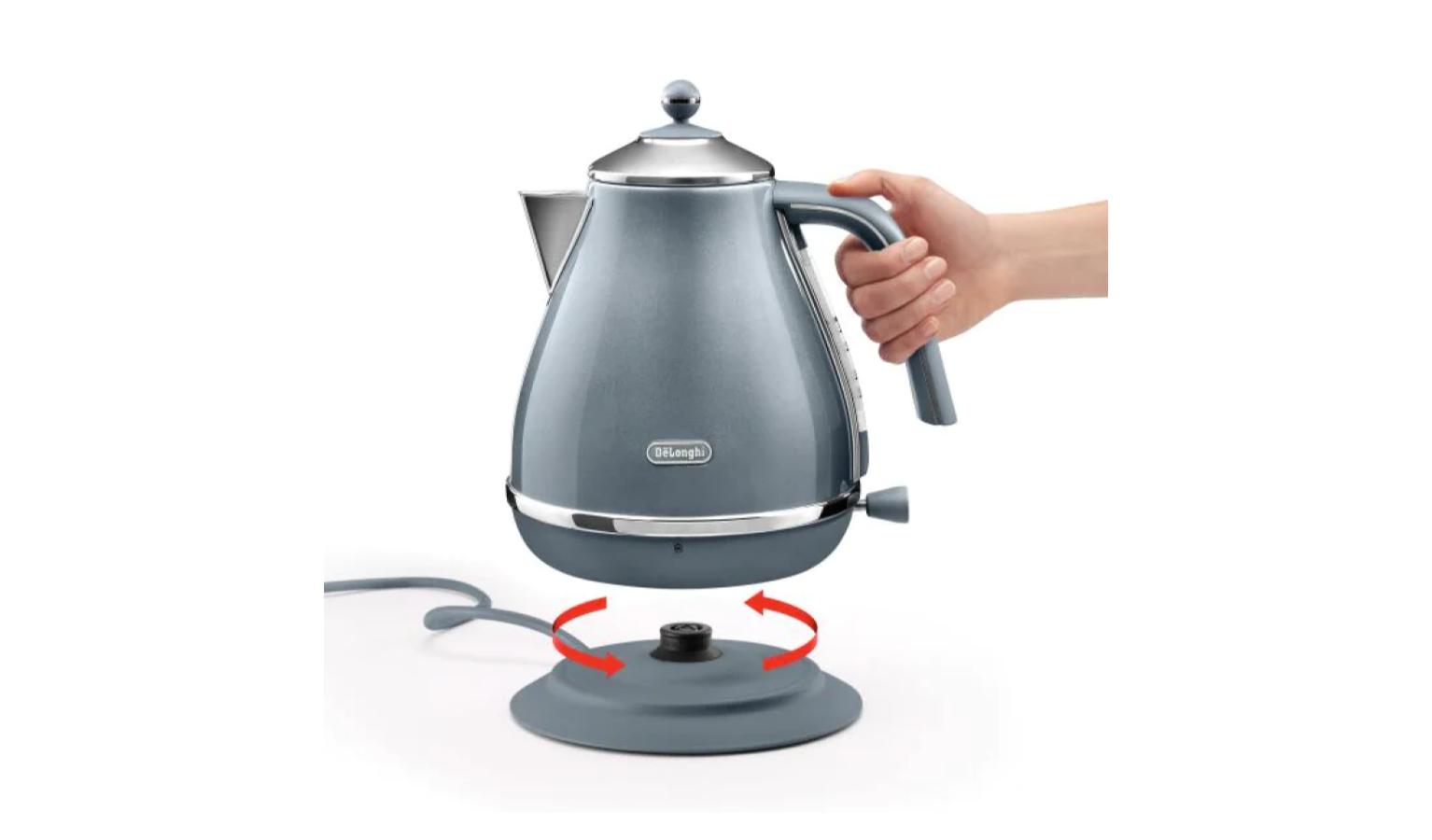 delonghi metallics kettle