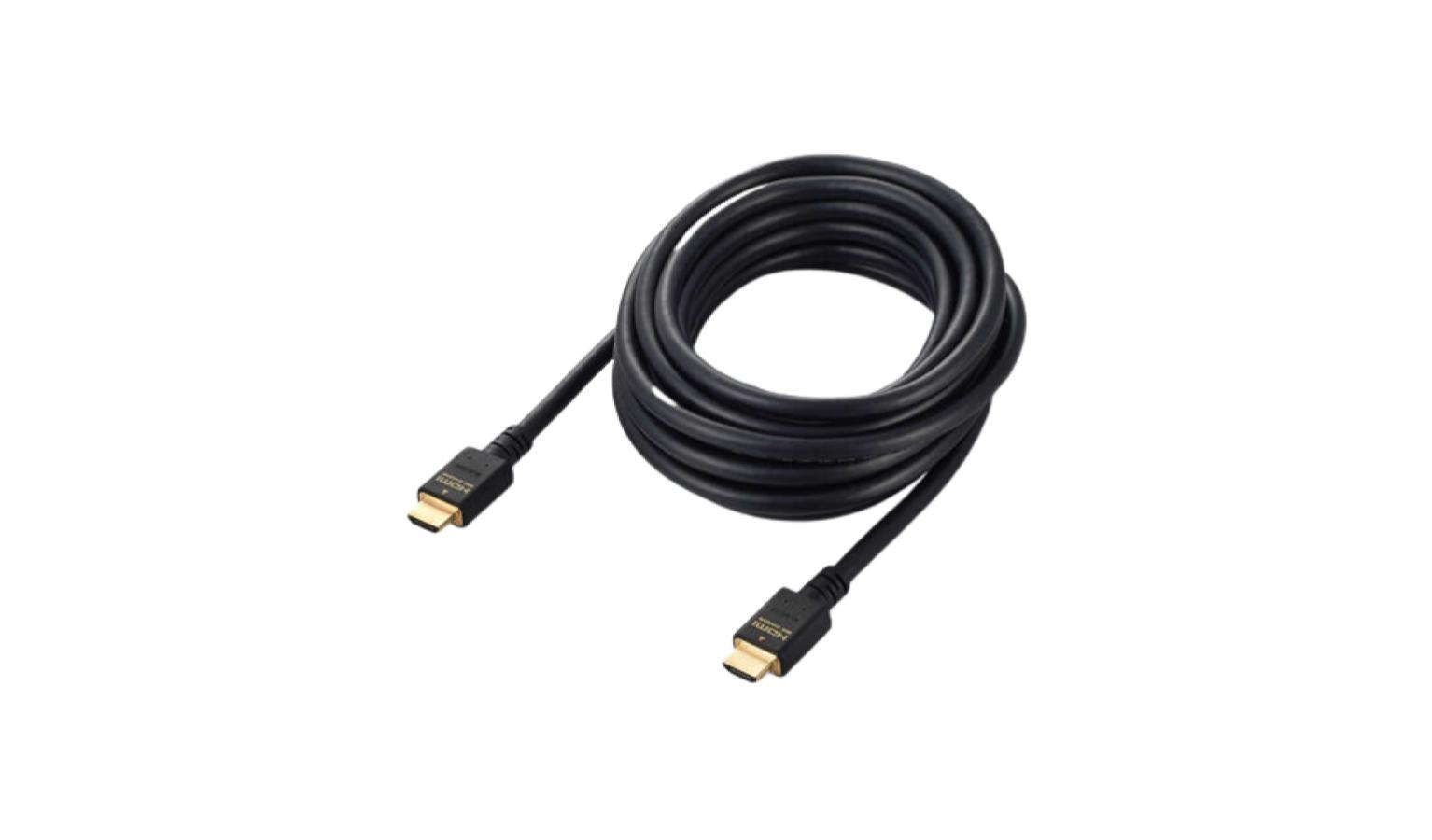 Elecom HD21E10BK 8K Ultra High Speed HDMI Cable - 1m