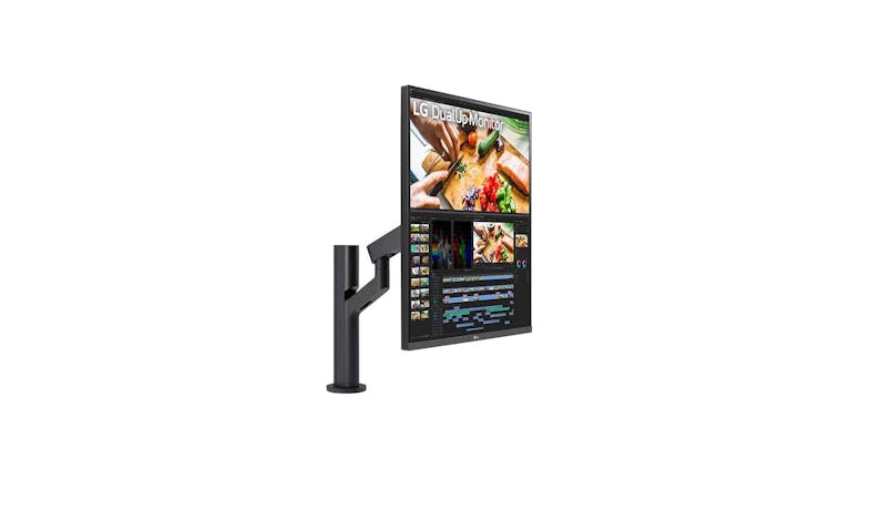 LG DualUp 28-inch Monitor (28MQ780-B) - Side View
