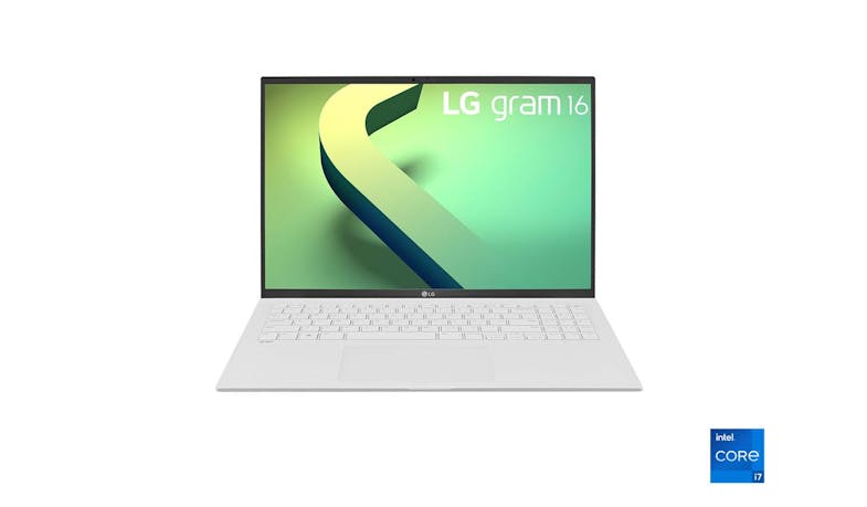LG Gram (16Z90Q-G.AA74A3) 16-inch Laptop - Snow White (IMG 1)