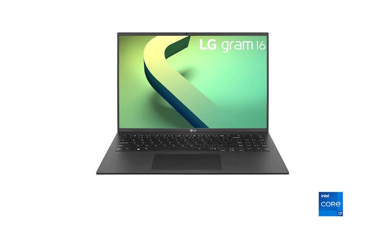 LG Gram (16Z90Q-G.AA78A3) 16-inch Laptop - Obsidian Black (IMG 1)